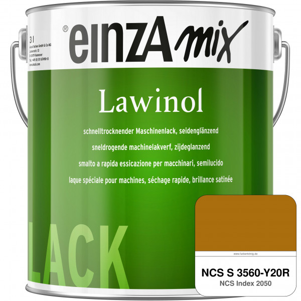 einzA Lawinol seidenglänzend (NCS S 3560-Y20R)