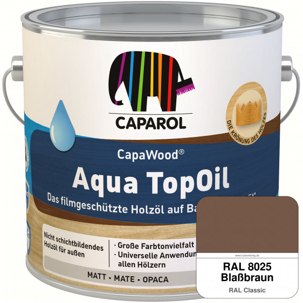 CapaWood® AquaTopOil (RAL 8025 Blassbraun)