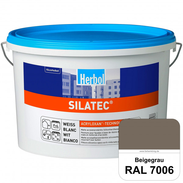 Silatec (RAL 7006 Beigegrau) Acrylatverstärkte, füllende Siliconharz-Fassadenfarbe