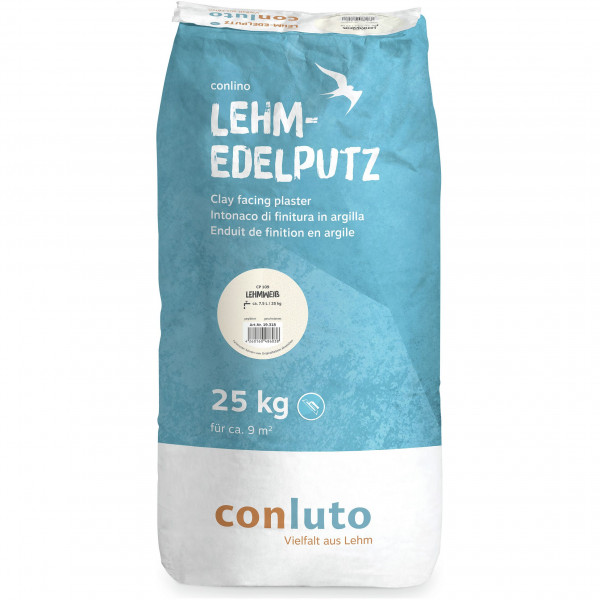 Lehm-Edelputz - Lehmweiß (CP 109)