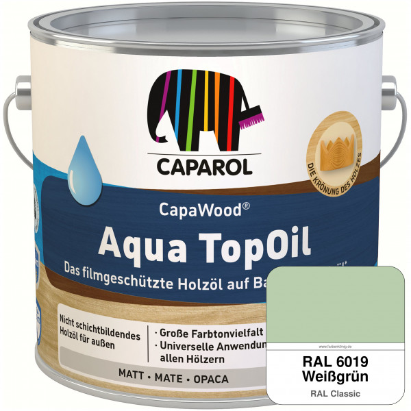 CapaWood® AquaTopOil (RAL 6019 Weißgrün)