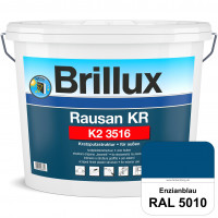 Rausan KR K2 3516 (RAL 5010 Enzianblau) Organisch gebundener Kratzputz für wetterbeständige Oberfläc