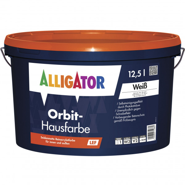 Orbit-Hausfarbe LEF (Weiß)