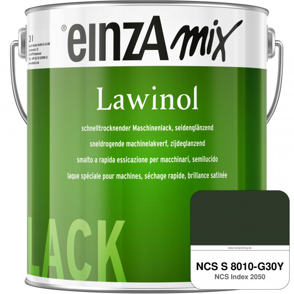 einzA Lawinol seidenglänzend (NCS S 8010-G30Y)