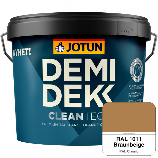 DEMIDEKK Cleantech (ehemals Demidekk Optimal, Demidekk Ultimate Täckfärg) - Deckende Holzfarbe für A