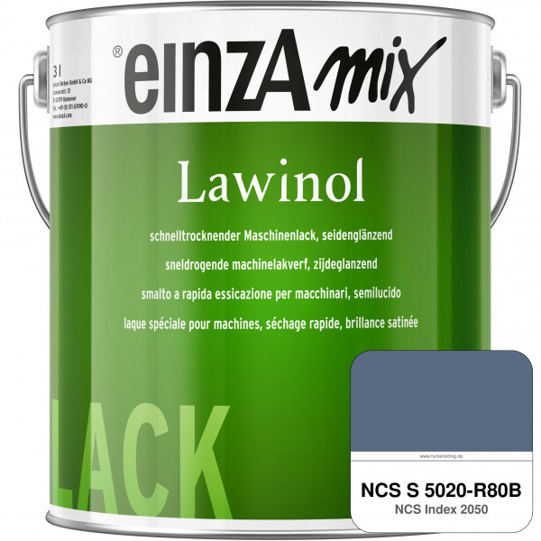 einzA Lawinol seidenglänzend (NCS S 5020-R80B)