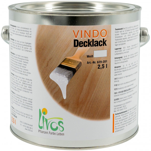VINDO Decklack Nr. 629 (glänzend) - englisch rot