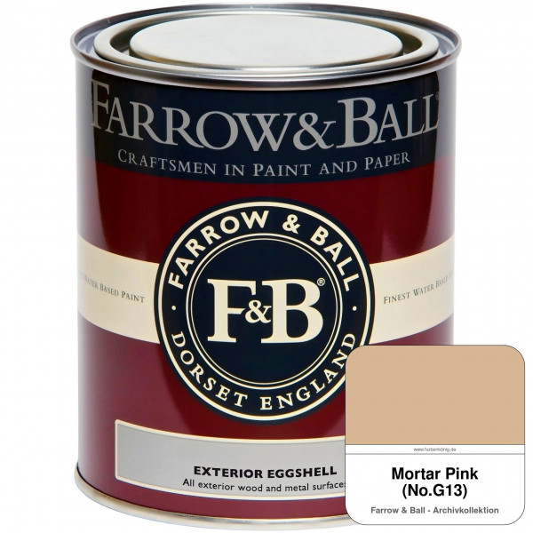 Exterior Eggshell (Mortar Pink No. G13)