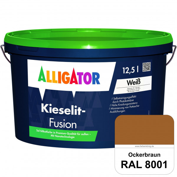 Kieselit Fusion (RAL 8001 Ockerbraun)
