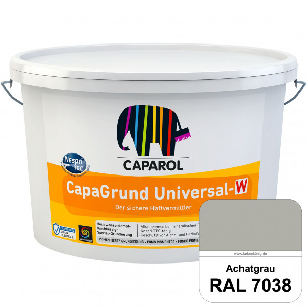 CapaGrund Universal-W (RAL 7038 Achatgrau) hoch wasserdampfdurchlässige Spezial-Grundierung (innen &