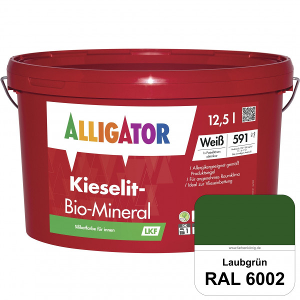 Kieselit-Bio-Mineral LKF (RAL 6002 Laubgrün)