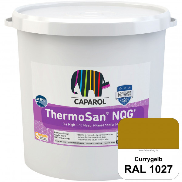 ThermoSan® NQG® Nespri (RAL 1027 Currygelb) Siliconharz-Bindemittelkombination mit integrierter Nano
