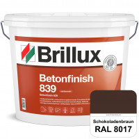 Betonfinish 839 (RAL 8017 Schokoladenbraun) elastische Beschichtung zum Schutz rissgefährdeter Beton