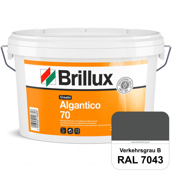 Creativ Algantico 70 (RAL 7043 Verkehrsgrau B) Dekospachtelmasse auf Kalkbasis, zur Oberflächengesta