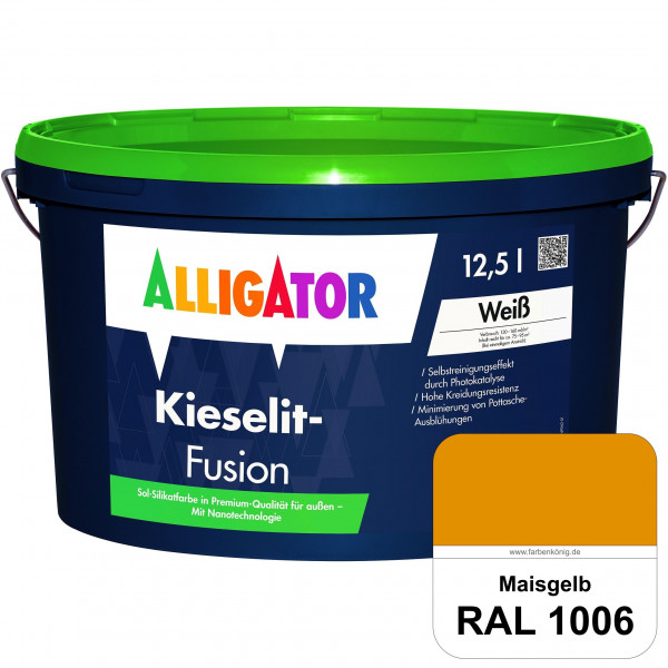 Kieselit Fusion (RAL 1006 Maisgelb)