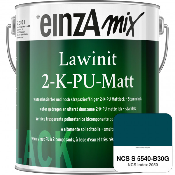 einzA Lawinit 2-K-PU Matt Stammlack (NCS S 5540-B30G)