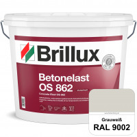 Betonelast OS 862 (RAL 9002 Grauweiß) Wetterbeständige & UV-Schutzbeschichtung für Betonflächen (auß