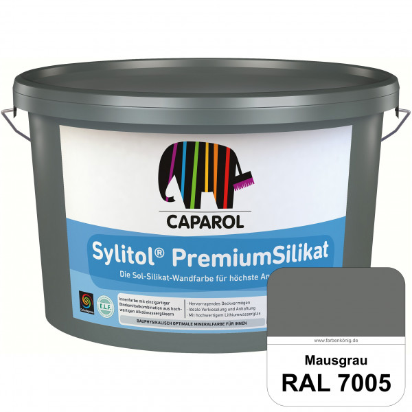 Caparol Sylitol PremiumSilikat (RAL 7005 Mausgrau) - ehemals Histolith PremiumSilikat
