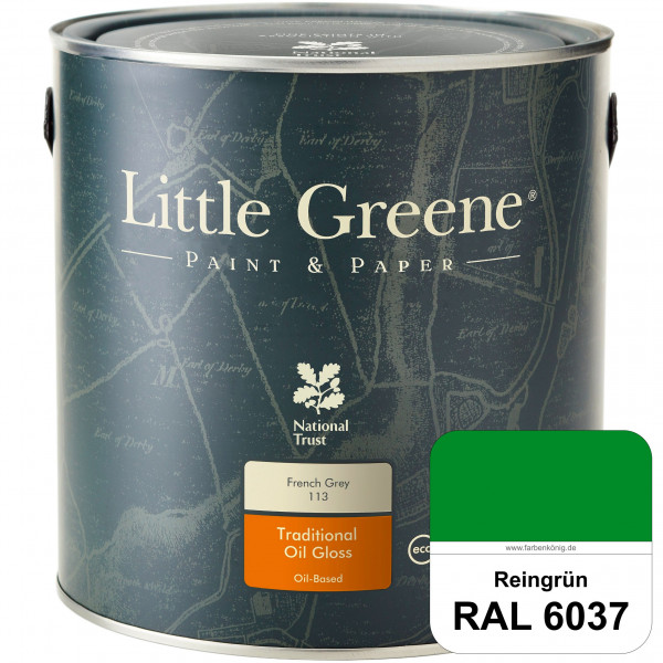 Traditional Oil Gloss (RAL 6037 Reingrün)