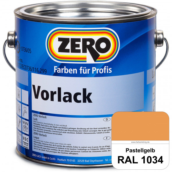 Vorlack (RAL 1034 Pastellgelb)
