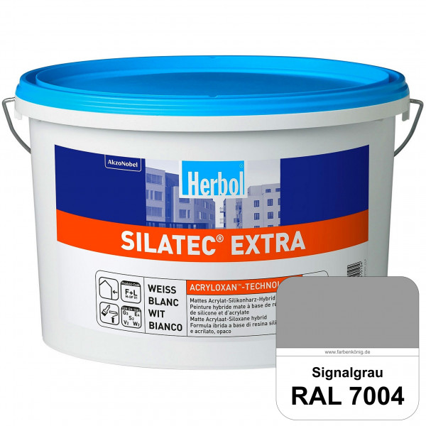 Silatec Extra (RAL 7004 Signalgrau) Siliconharz-Hybrid-Fassadenfarbe