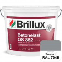 Betonelast OS 862 (RAL 7045 Telegrau 1) Wetterbeständige & UV-Schutzbeschichtung für Betonflächen (a