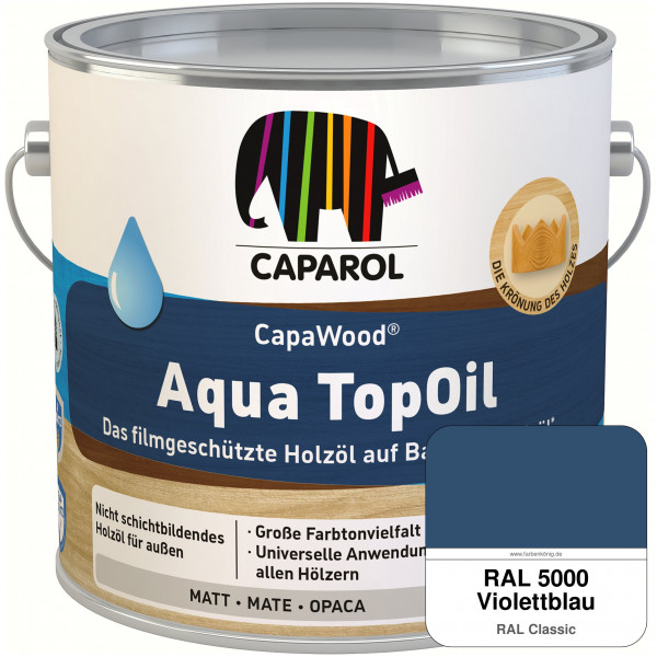 CapaWood® AquaTopOil (RAL 5000 Violettblau)