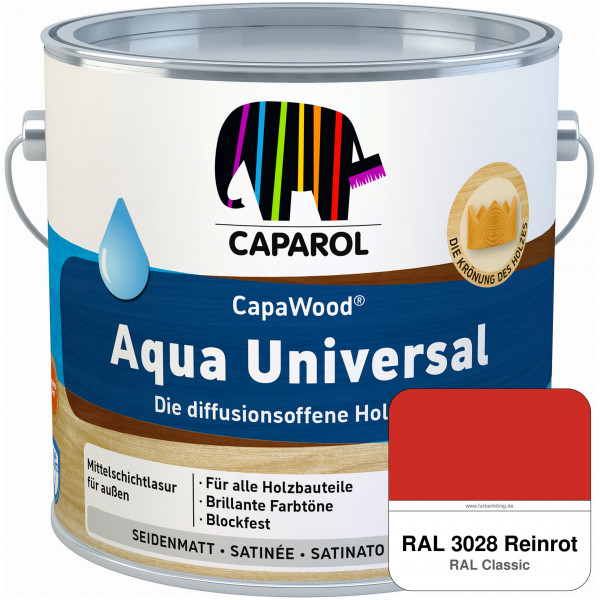 CapaWood® Aqua Universal (RAL 3028 Reinrot)