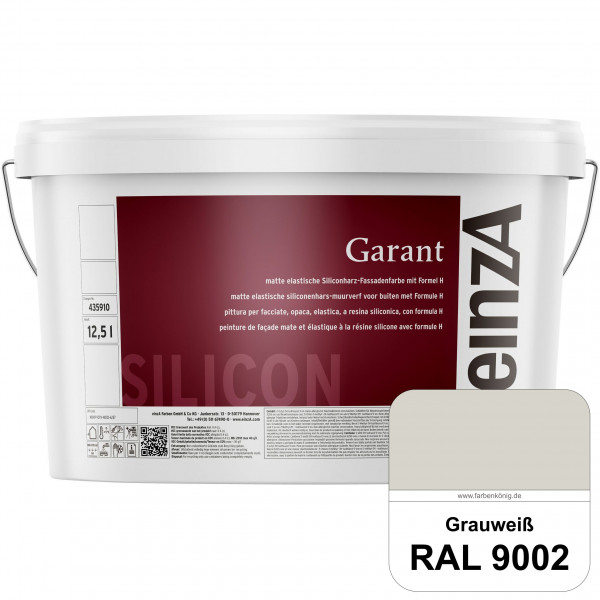 einzA Garant (RAL 9002 Grauweiß) elastische Siliconharz-Fassadenfarbe