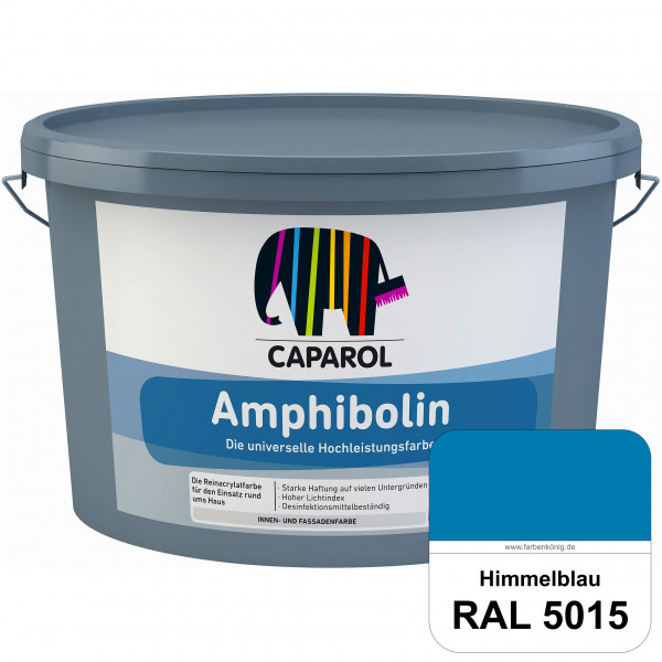 Amphibolin (RAL 5015 Himmelblau) Universalfarbe auf Reinacrylbasis innen & außen