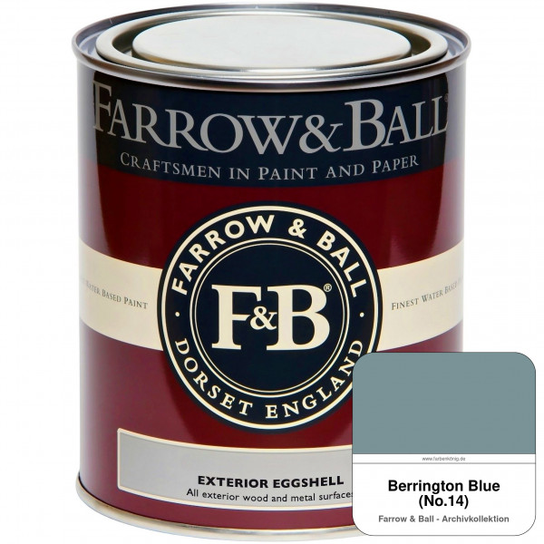 Exterior Eggshell (Berrington Blue No. 14)