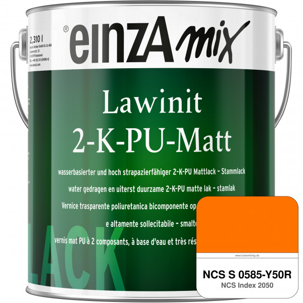 einzA Lawinit 2-K-PU Matt Stammlack (NCS S 0585-Y50R)