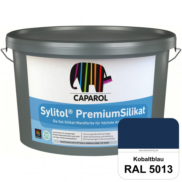 Caparol Sylitol PremiumSilikat (RAL 5013 Kobaltblau) - ehemals Histolith PremiumSilikat