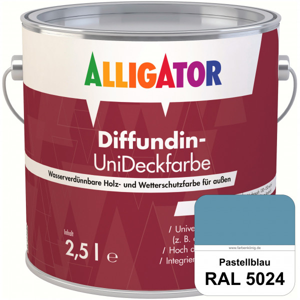 ALLIGATOR Diffundin-UniDeckfarbe (RAL 5024 Pastellblau)