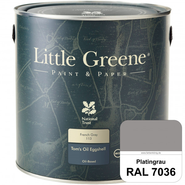 Tom's Oil Eggshell (RAL 7036 Platingrau)