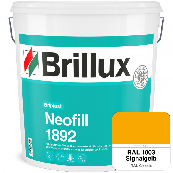 Briplast Neofill 1892 (RAL 1003 Signalgelb)