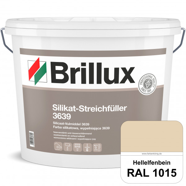 Silikat-Streichfüller ELF 3639 (RAL 1015 Hellelfenbein) Wetterbeständiger, gebrauchsfertiger Streich