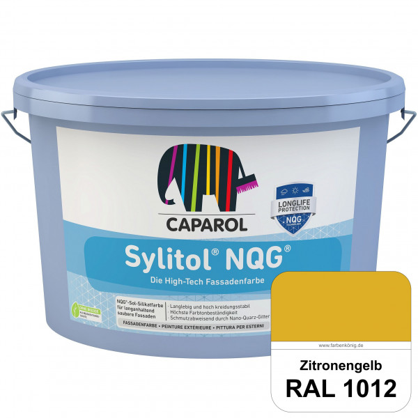 Sylitol® NQG (RAL 1012 Zitronengelb) Dispersions-Silikatfarbe High-Tech-Fassadenfarbe