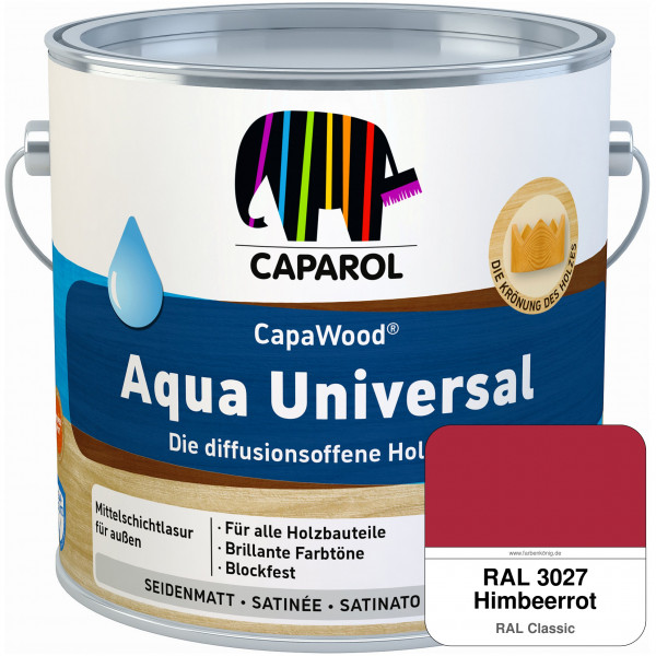CapaWood® Aqua Universal (RAL 3027 Himbeerrot)