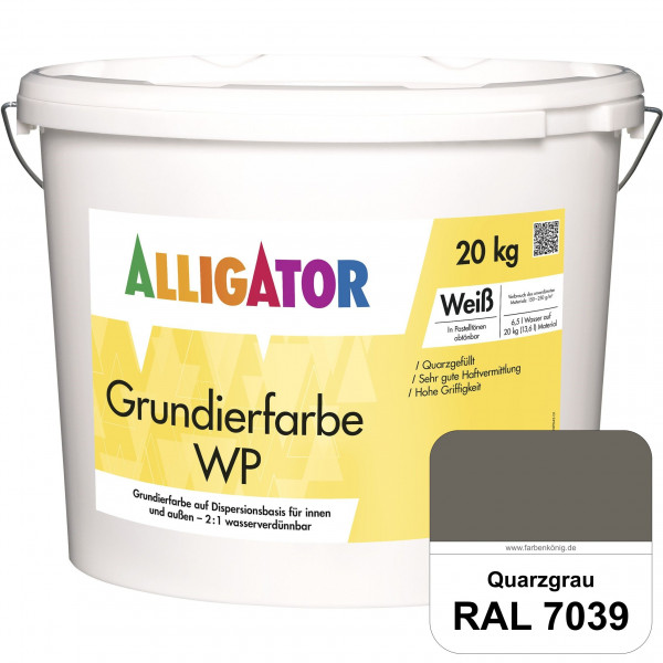 Grundierfarbe WP (RAL 7039 Quarzgrau)