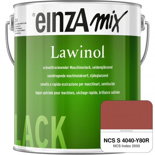 einzA Lawinol seidenglänzend (NCS S 4040-Y80R)