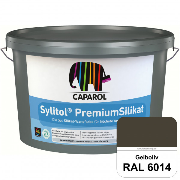 Caparol Sylitol PremiumSilikat (RAL 6014 Gelboliv) - ehemals Histolith PremiumSilikat