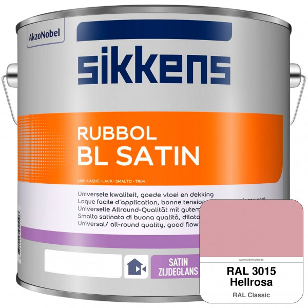 Rubbol BL Satin (RAL 3015 Hellrosa) hochelastischer & seidenglänzender Lack (wasserbasiert) innen &