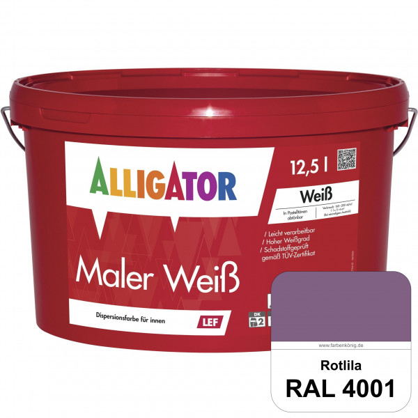Maler Weiß LEF (RAL 4001 Rotlila)