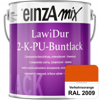 einzA LawiDur 2-K-PU-Buntlack - Seidenglanz (RAL 2009 Verkehrsorange)