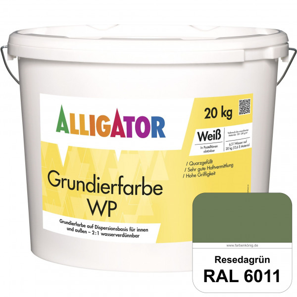 Grundierfarbe WP (RAL 6011 Resedagrün)