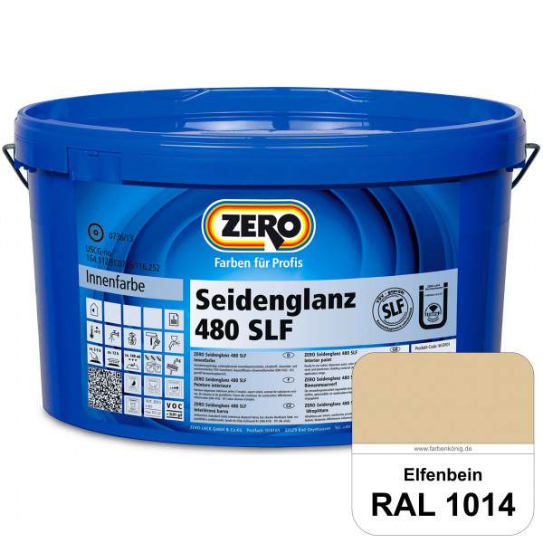 Seidenglanz 480 SLF (RAL 1014 Elfenbein)