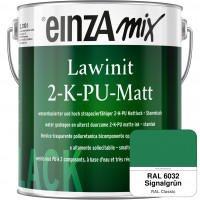 einzA Lawinit 2-K-PU Matt Stammlack (RAL 6032 Signalgrün)