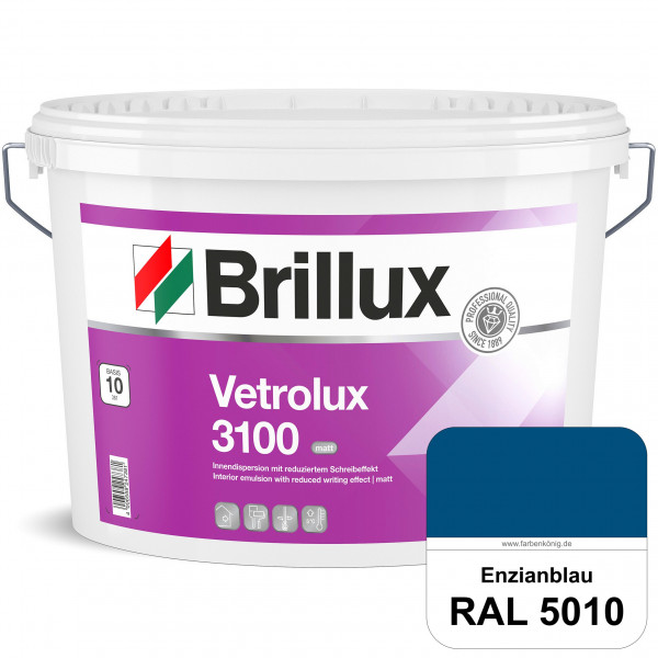 Vetrolux ELF 3100 (RAL 5010 Enzianblau) matte & gut zu reinigende Spezial-Innenfarbe