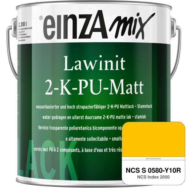 einzA Lawinit 2-K-PU Matt Stammlack (NCS S 0580-Y10R)